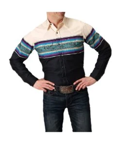 Roper Men's Serape Snap Shirt