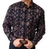 Roper Men's Aztec Snap Shirt 1 Roper Men's Aztec Snap Shirt -Wrangler Store 03 001 0485 0616 a