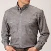 Roper Men's Amarillo Button Down 2 Roper Men's Amarillo Button Down -Wrangler Store 0300103254017a
