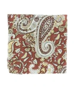 M&F Western Brown Paisley Wild Rag