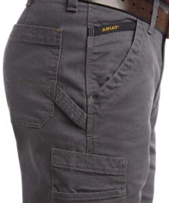 Ariat Men's Rebar M4 DuraStretch Twill Dungaree Work Pant -Wrangler Store 10025973 c