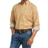 Ariat Men's Harvey Classic Fit Button Down Shirt -Wrangler Store 10039273 front