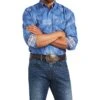 Ariat Men's Relentless Headway Stretch Button Down Shirt 2 Ariat Men's Relentless Headway Stretch Button Down Shirt -Wrangler Store 10040714 front