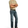Ariat Men's M5 Seneca Stackable Straight Leg Jean -Wrangler Store 10040745 front