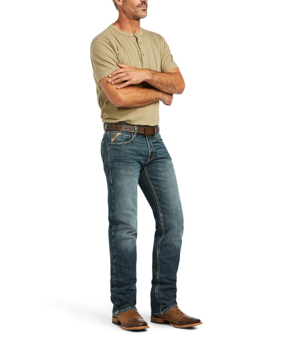 Ariat Men's M5 Seneca Stackable Straight Leg Jean 3 Ariat Men's M5 Seneca Stackable Straight Leg Jean