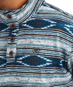 Ariat Men's Grey Serape Wesley Sweater -Wrangler Store 10041413 c