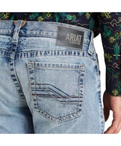Ariat Men's M7 Slim 3D Courtland Straight Jean -Wrangler Store 10043187 pocket