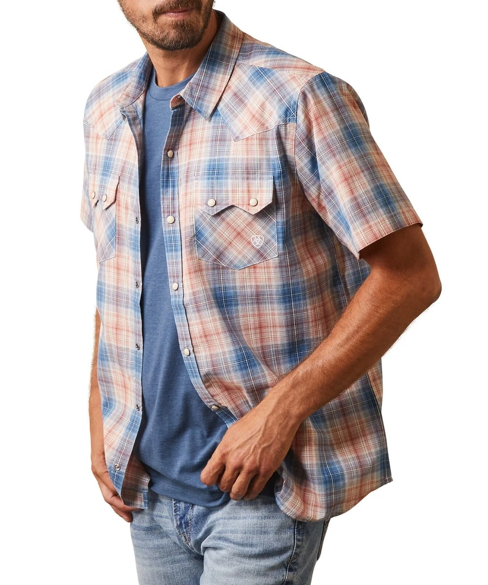 Ariat Men's Hadrian Retro Fit Snap Shirt 3 Ariat Men's Hadrian Retro Fit Snap Shirt