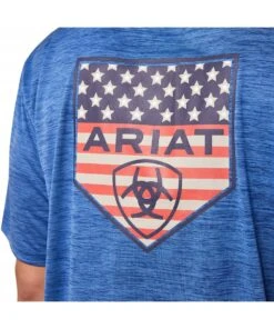 Ariat Men's Proud Shield Charger Tee -Wrangler Store 10043764 c