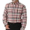Wrangler Men's Riggs Workwear Flannel Button Down Shirt -Wrangler Store 112317234 A