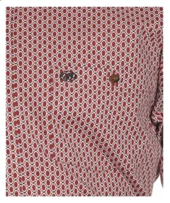 Wrangler Men's Geo Print Button Down Shirt -Wrangler Store 112318492 c