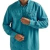 Wrangler Men's Performance Button Down Shirt -Wrangler Store 112323773 a