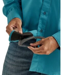 Wrangler Men's Performance Button Down Shirt -Wrangler Store 112323773 d