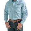 Wrangler Men's Logo Snap Shirt