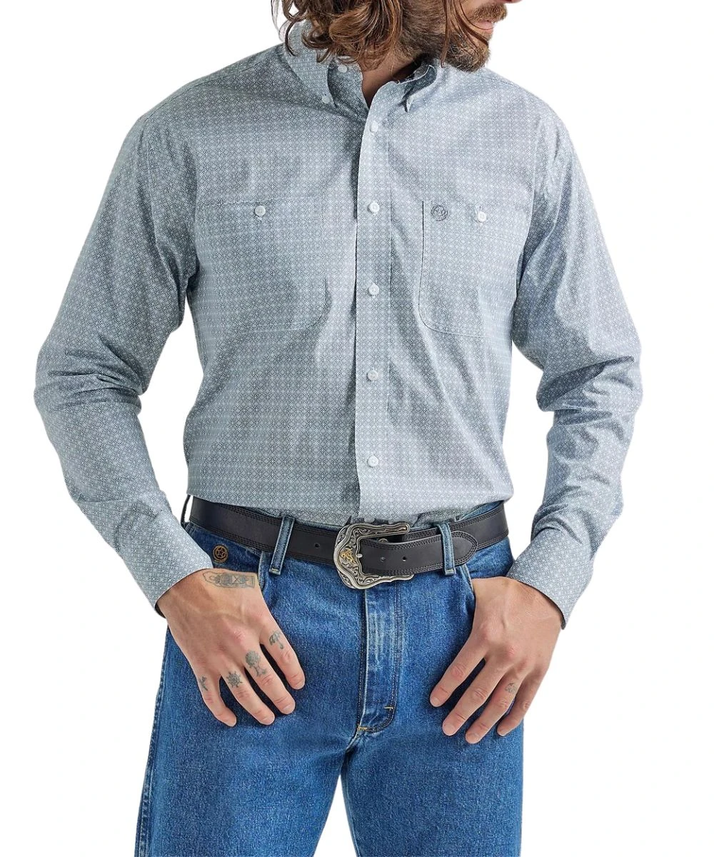 Wrangler Men's George Strait Button Down Shirt 3 Wrangler Men's George Strait Button Down Shirt