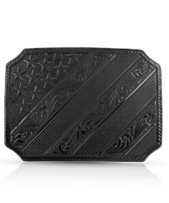 Montana Silversmiths Gunmetal Belt Buckle