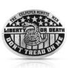 Montana Silversmiths Don't Tread On Me Buckle -Wrangler Store 49210 a