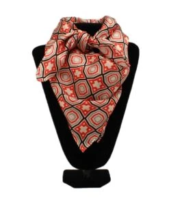 M&F Western Red Geo Print Wild Rag