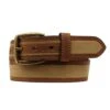 M&F Western Ariat Men's Canvas Inlay Belt -Wrangler Store A1036044