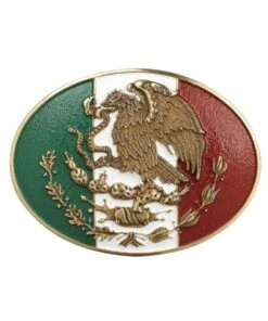 M&F Western Ariat Mexican Flag Buckle