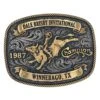 Montana Silversmiths Dale Brisby Invitational 1987 Trophy Buckle -Wrangler Store A801DB a