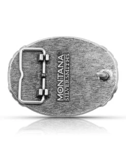 Montana Silversmiths Dale Brisby Rodeo Time Attitude Buckle -Wrangler Store A809DBT b