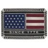 Montana Silversmiths American Flag Attitude Belt Buckle 1 Montana Silversmiths American Flag Attitude Belt Buckle -Wrangler Store A866