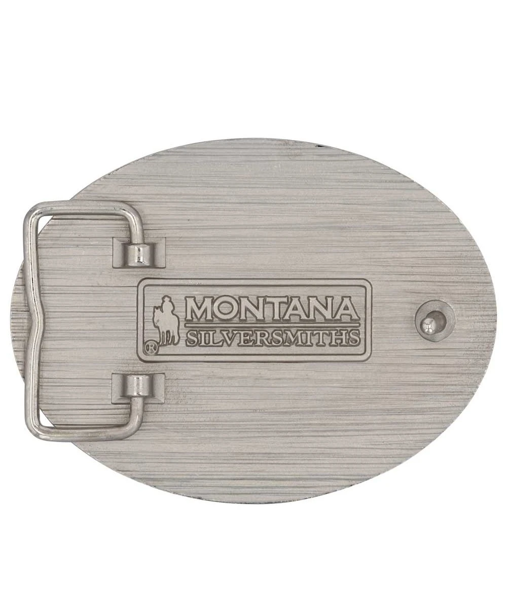 Montana Silversmiths Cowboy Sh*t Antiqued Attitude Buckle 4 Montana Silversmiths Cowboy Sh*t Antiqued Attitude Buckle - Image 2