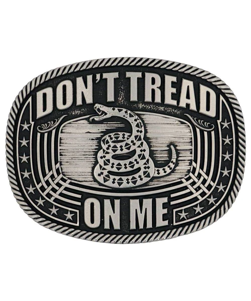 Montana Silversmiths Don't Tread On Me Attitude Buckle 3 Montana Silversmiths Don't Tread On Me Attitude Buckle