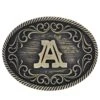Montana Silversmiths Initial A Attitude Buckle -Wrangler Store A915A a