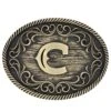 Montana Silversmiths Initial C Attitude Buckle -Wrangler Store A915C a