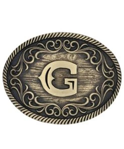 Montana Silversmiths Initial G Attitude Buckle