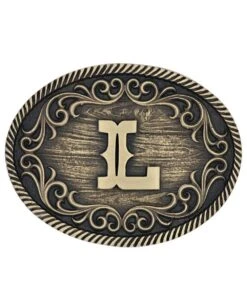 Montana Silversmiths Initial L Attitude Buckle