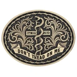 Montana Silversmiths Patriot's Faith Attitude Buckle