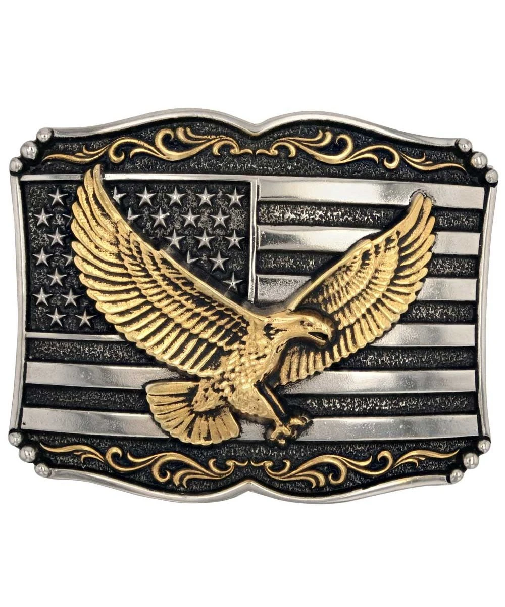 Montana Silversmiths Soaring Liberty Attitude Buckle 3 Montana Silversmiths Soaring Liberty Attitude Buckle