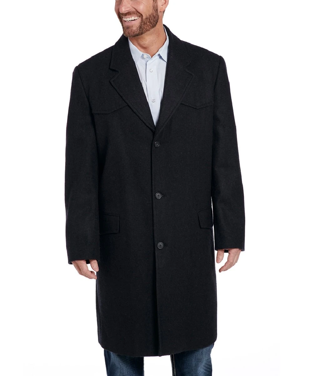 Cripple Creek Men's Melton Concealed Carry Over Coat 3 Cripple Creek Men's Melton Concealed Carry Over Coat