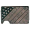 Montana Silversmiths All American Bronze Credit Card Holder -Wrangler Store CRCARD6BLB a