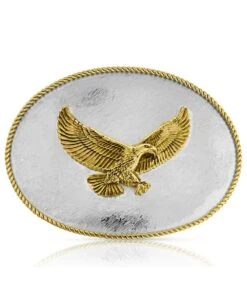Montana Silversmiths Rippling Water Eagle Buckle