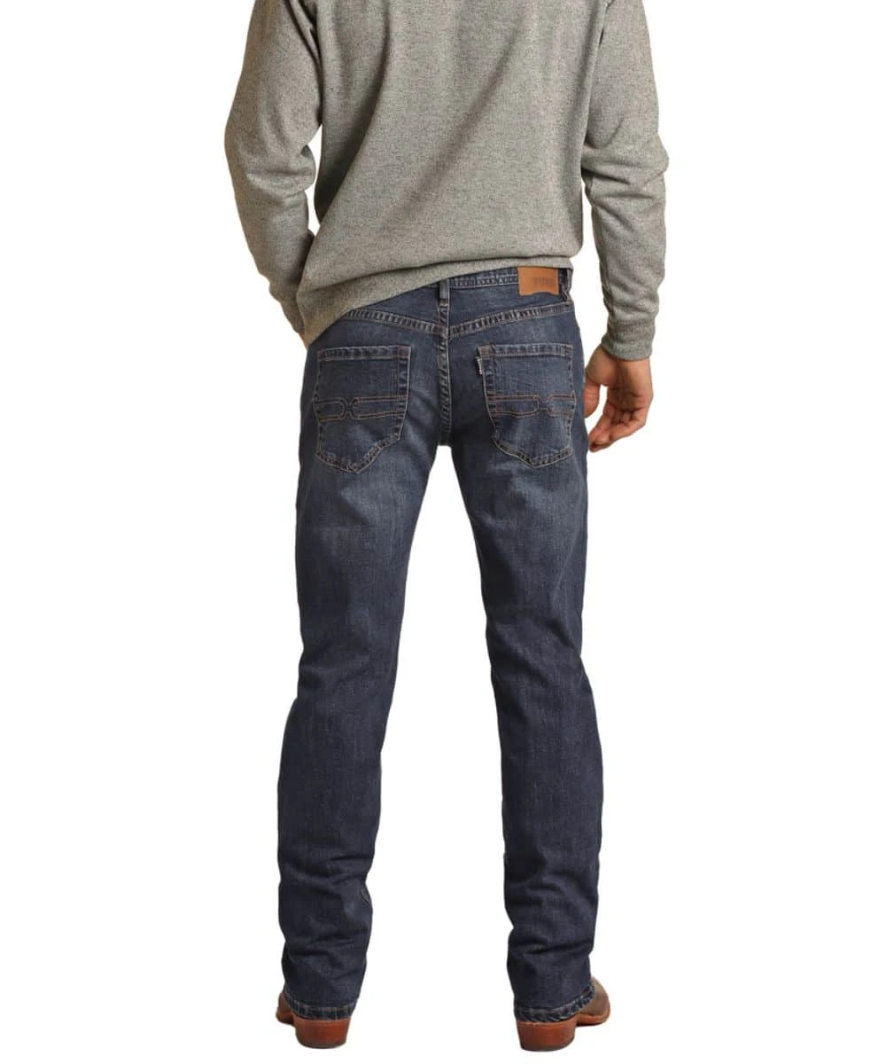 Rock & Roll Cowboy Men's Revolver Hooey Logo Jean 4 Rock & Roll Cowboy Men's Revolver Hooey Logo Jean - Image 2