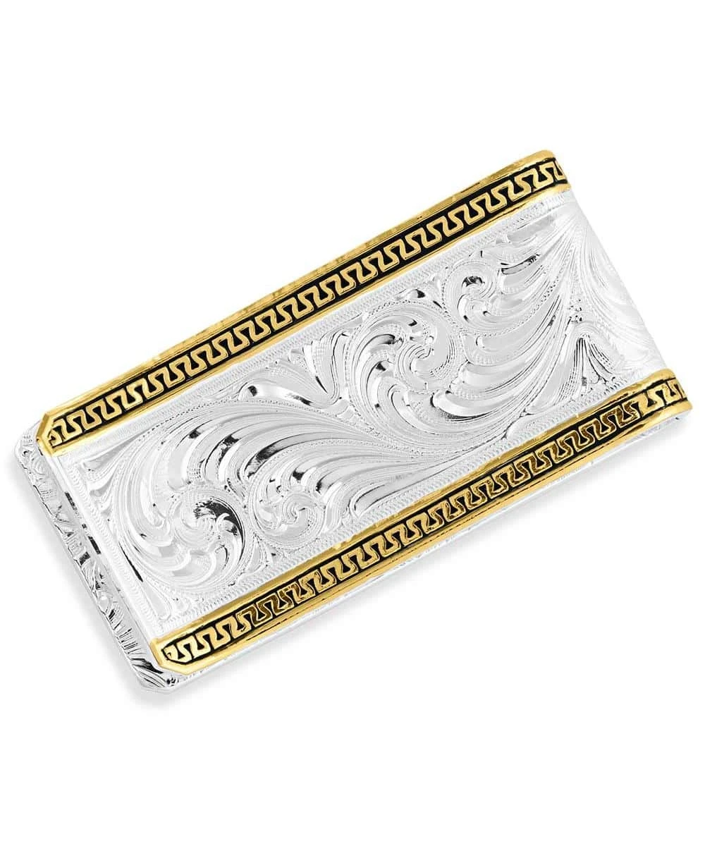 Montana Silversmiths Men's Longhorn Money Clip 4 Montana Silversmiths Men's Longhorn Money Clip - Image 2
