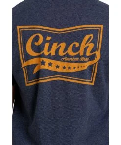 Cinch Men's Navy Tee -Wrangler Store MTT1690521 b