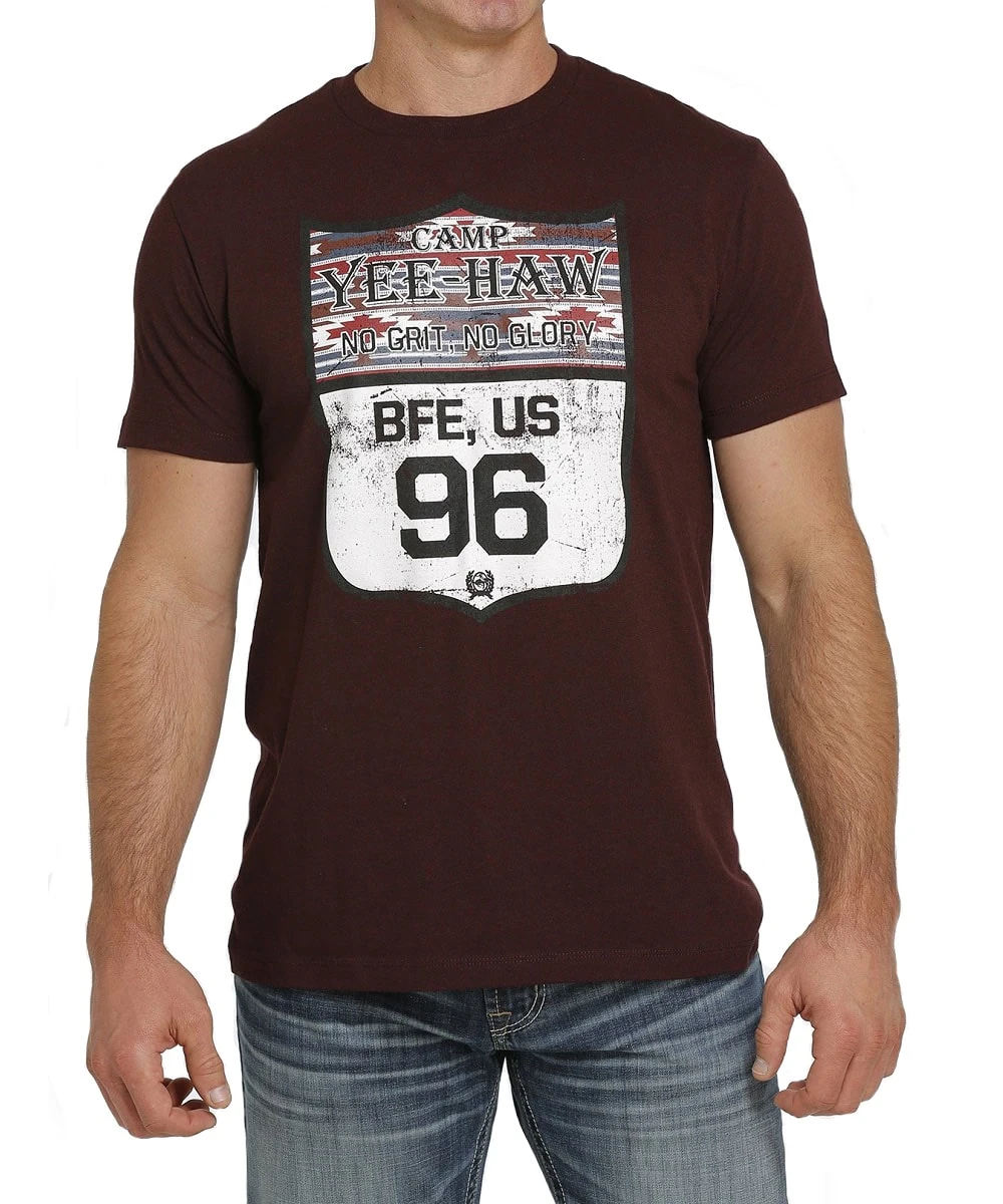 Cinch Men's Camp Yee Haw Graphic Tee 3 Cinch Men's Camp Yee Haw Graphic Tee