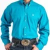 Cinch Men's Big & Tall Button Down Shirt -Wrangler Store MTW103800X a