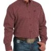 Cinch Men's Button Down Shirt 1 Cinch Men's Button Down Shirt -Wrangler Store MTW1105528 a