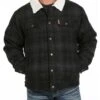 Cinch Men's Big & Tall Trucker Jacket -Wrangler Store MWJ107404X 1