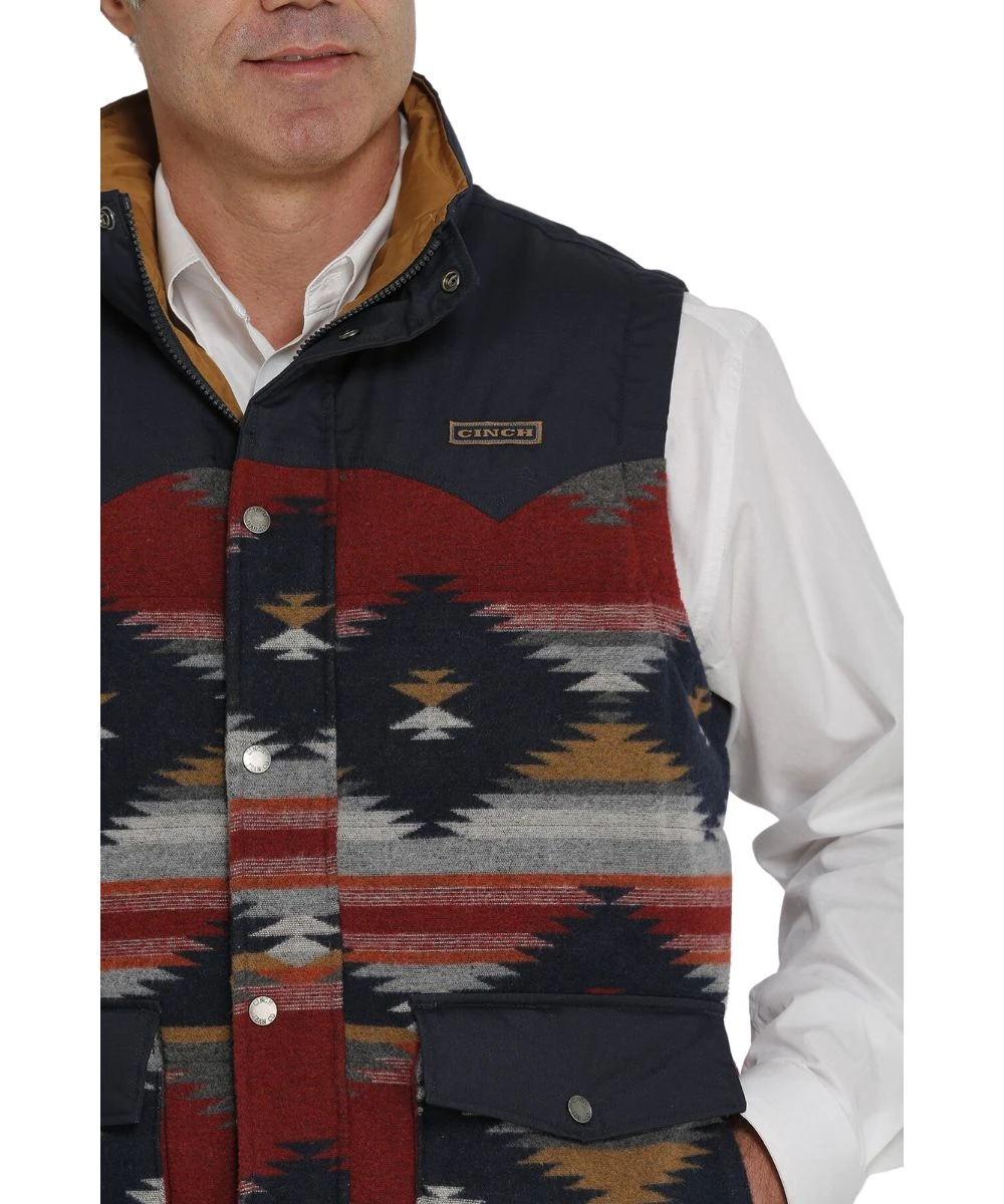 Cinch Men's Quilted Vest 3 Cinch Men's Quilted Vest - Image 2