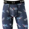 Cinch Men's Bombs Away Boxer Brief -Wrangler Store MXY6001023