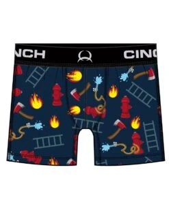 Cinch Men's Firehouse Boxer Brief