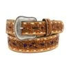 M&F Western Men's Nocona Floral Embossed Belt -Wrangler Store N2498727