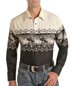 Panhandle Men's Western Snap Shirt